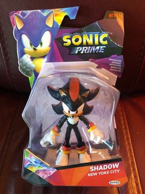 Jakks Sonic Prime Shadow New Yoke City Figure New