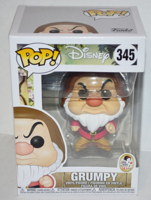 Funko POP Disney Snow White and the Seven Dwarfs Grumpy #345 Vinyl Figure NM 