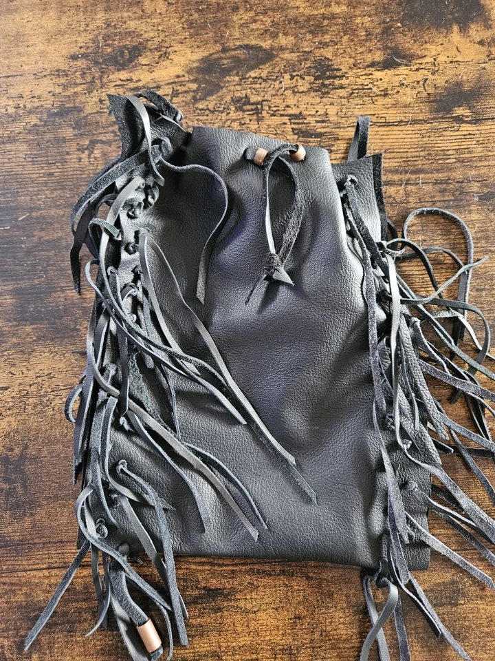 Cartera de cuero, hecha a mano por mi hijo Ashton y yo. CUERO NUEVO. Nuevo Foto 2 de 2