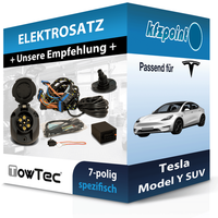 Towtec E-Satz 7Polig Fahrzeugspezifisch Passend für Tesla Model Y SUV NEU