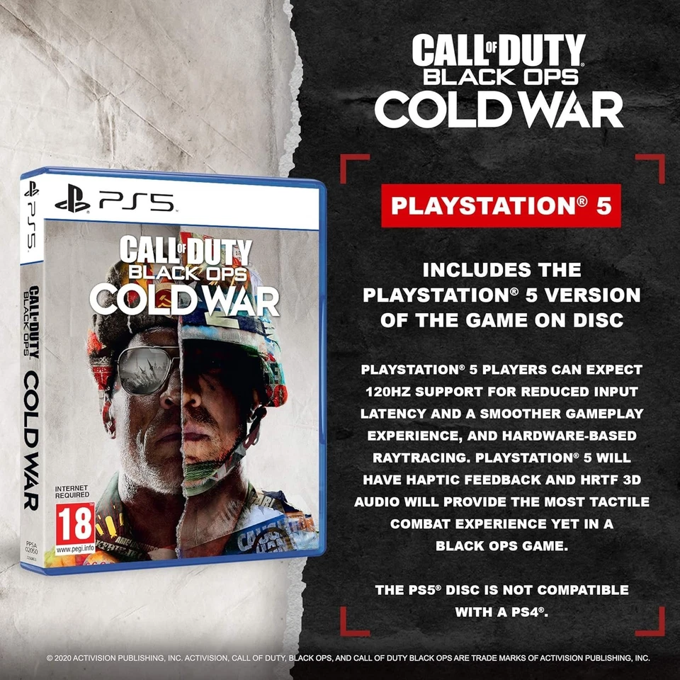 CoD Call of Duty: Black Ops Cold War (PS5) (NEU OVP) (UNCUT) (Blitzversand) - Bild 3 von 4