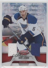 2011-12 Certified Mirror Red Dual Materials 83/150 Barret Jackman #143 xp6