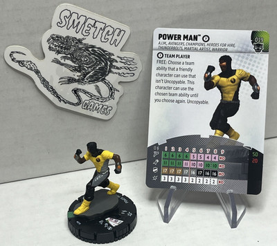 BP 019 Power Man - Uncommon Figure - Marvel Heroclix - Black Panther 2024