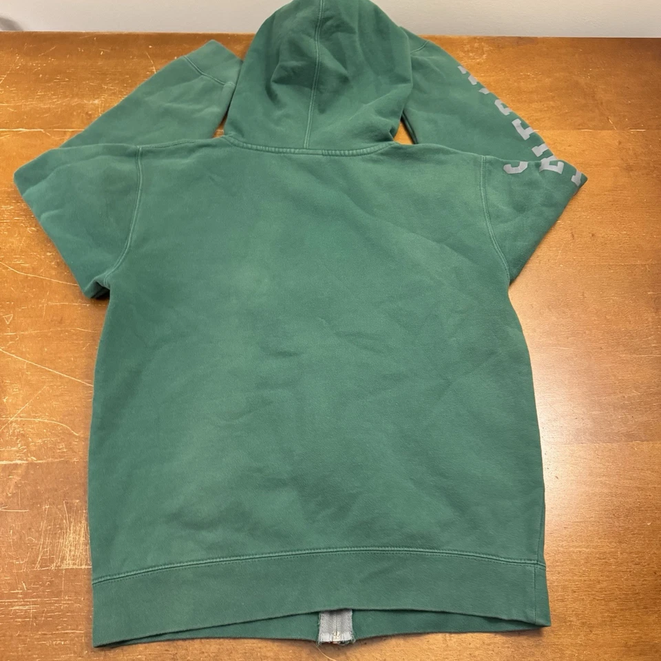 Куртка с капюшоном на молнии мужская Universal Studios Harry Potter средний размер зеленая Slytherin Snake - Изображение 4 из 4