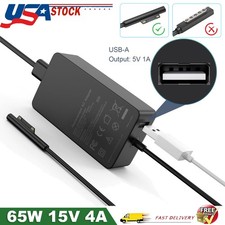 65w Adapter Charger For Microsoft Surface Pro 3456789x Laptop 123 1706