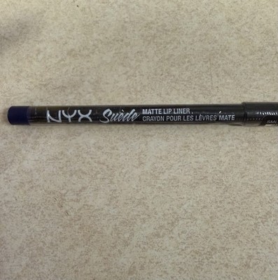 NYX Professional Makeup Suede Matte Lip Liner (Jet Set) True Blue SMLL117