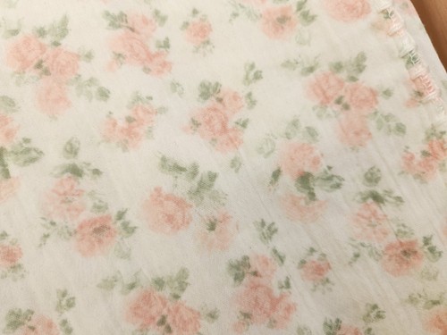 NWT LAURA ASHLEY SHABBY CHIC FLORAL BABY BLANKET - Picture 2 of 6