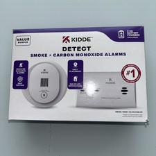 Kidde Smoke Detector  Carbon Monoxide Alarms-10SDR. New. 1L
