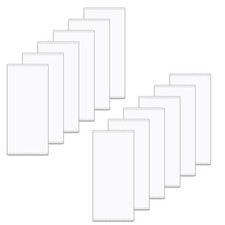 2 Set A6 Cash Envelopes No Tabs Zipperless Frosted PP Money Organizer Budget