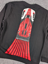 Porsche Penske Motorsport Crewneck Sweatshirt Mens US L Black Porsche 963 NWT