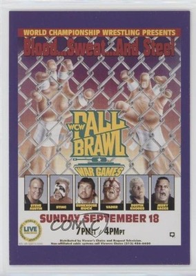 1995 CARDZ WCW Main Event Pay-Per-View Fall Brawl #92 0hd6