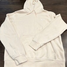 Nike Women's HOT COLOR  Beige Hoodie Size Medium