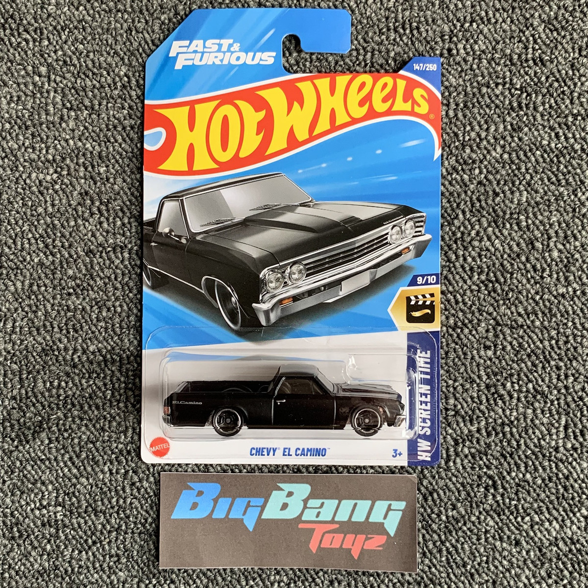 Hotwheels FAST& FURIOUS EL CAMINO 10台 Hot Wheels Fast & Furious (series 02 - 10/10) Chevy El