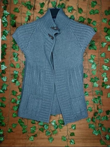 Women Vest Navy Other Material 38