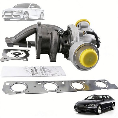 K03 Turbocharger For Audi A4 B7 2.0T FSI/TFSI BWE/BWT/SPOILER 2005 2009 Upgraded