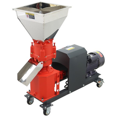 #ad #ad 150 200KG h Feed Pellet Making Machine 220V 4Rollers 3mm Poultry Feed Pelletizer $1230.46