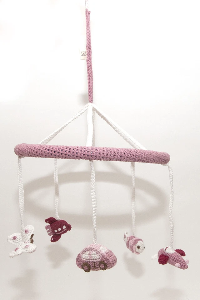 bellybutton Baby Häkel Mobile in Berry 3615-00 22 cm neu