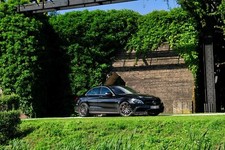 Cars 2015 brabus mercedes benz amg c63 s w205 luxury Desk Mat Stitched