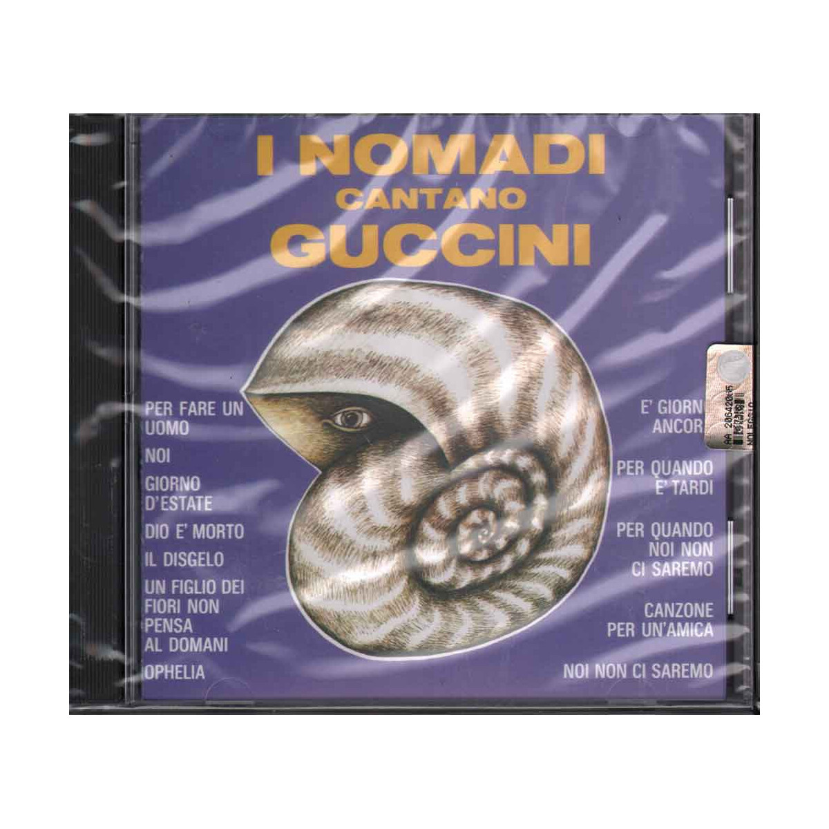 Nomadi CD The Nomadi Sing Guccini / EMI 7 94040 2 Italy Sealed