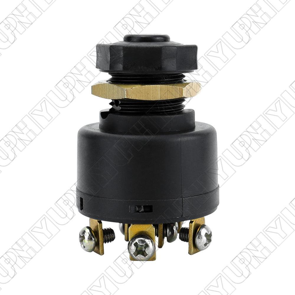 bests セット 1x 12V 12A Ignition Switch with 6 Terminals and 2 Keys For Boats