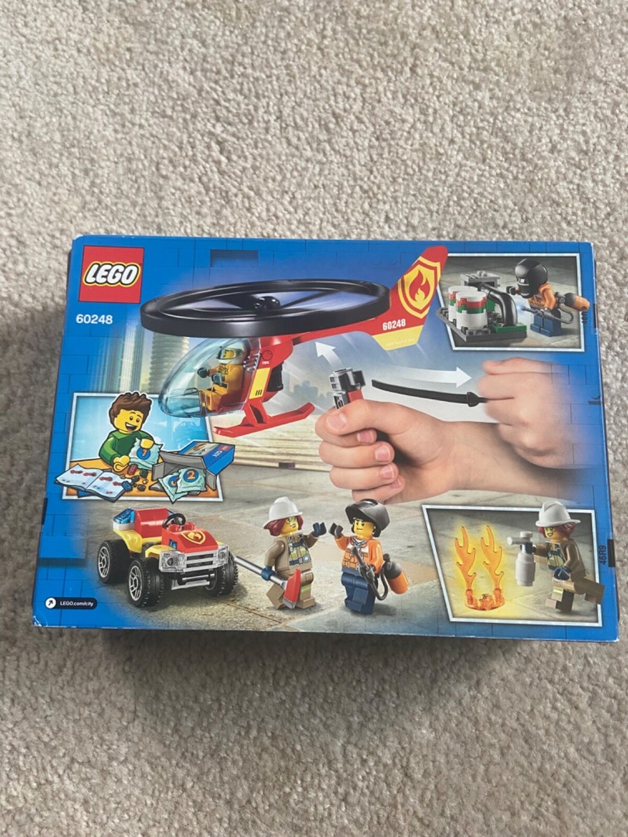 LEGO 60248 City ✨Fire Helicopter Response✨ (NIB/Retired   City Fire Helicopter Response (60248) 2 Sets Bundle. Brand New Sealed display picture 1