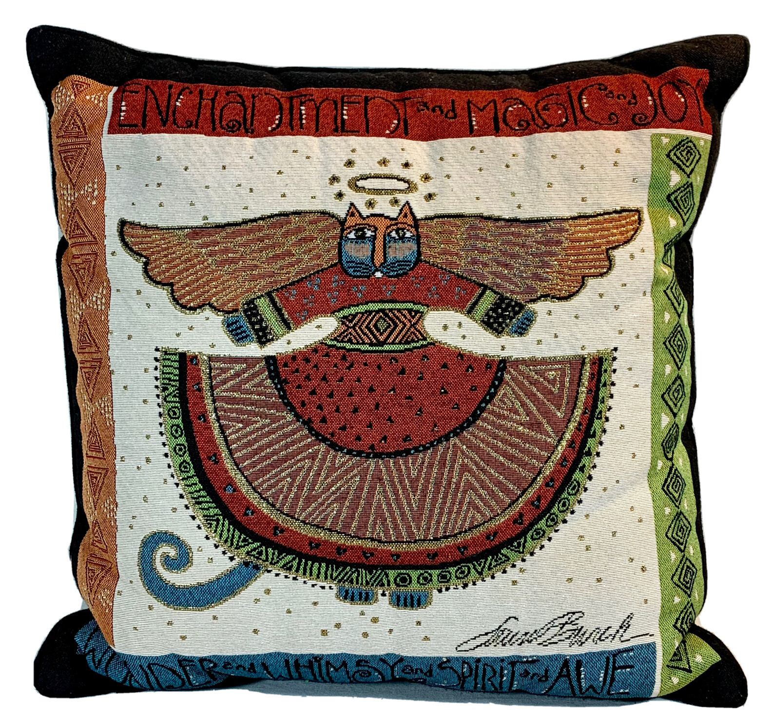 laurel burch pillow
