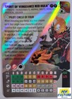 Heroclix Smash and Destroy L17-002 Spirit Of Vengeance Red Hulk Legacy Card
