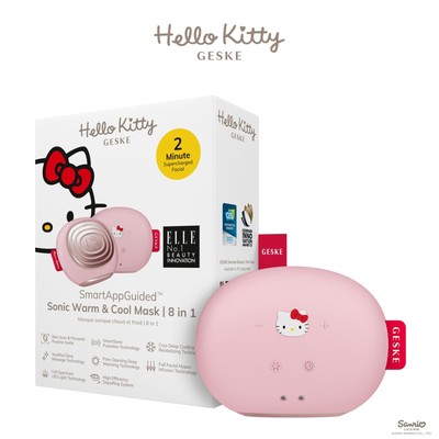 GESKE x Hello Kitty Sonic Warm & Cool Mask 8 in 1 | LED Face Mask