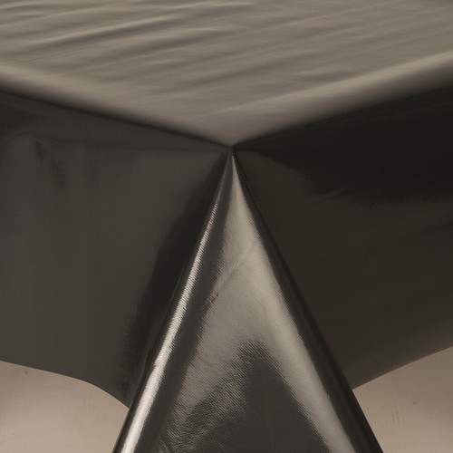 Plain Slate Dark Grey Pvc Wipe Clean Vinyl Tablecloth eBay