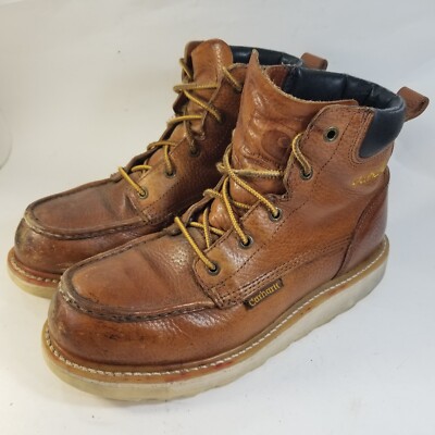 Carhartt ASTMF 2413-05 Steel Toe Boots Mens Sz 8.5 Thinsulate Workwear