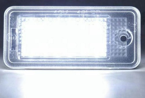 2X Für Audi A4 B6 B7 A3 8P LED Kennzeichenbeleuchtung Nummernschild Beleuchtung