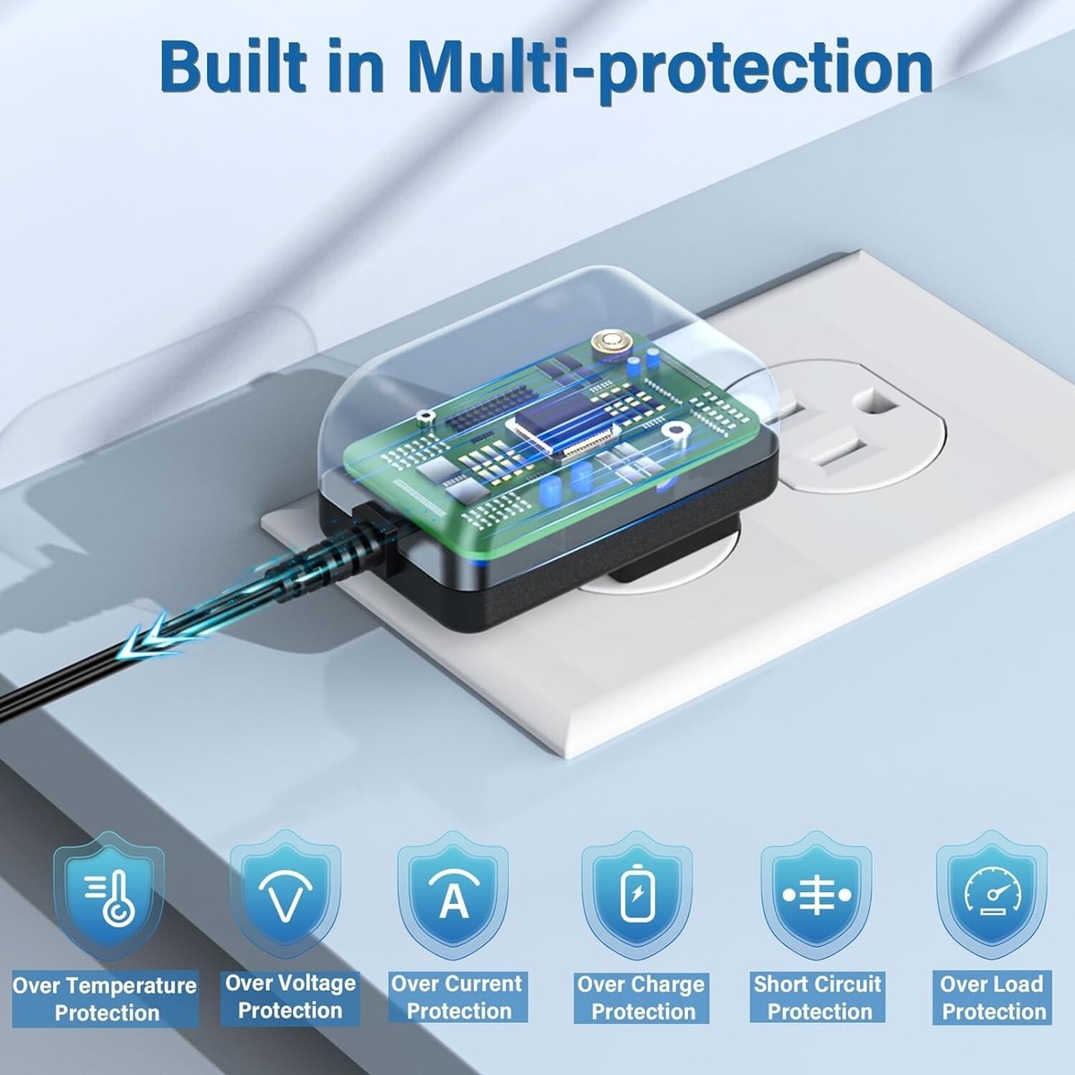 KURKUR 12V 2A AC DC Adapter For CS Model CS-1202000 Wall Home - Foto 2