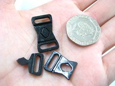 20 of bikini clip hook snap plastic clasps bra fasteners strap lingerie supplies
