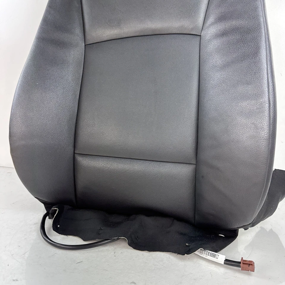 BMW F07 535i 2011 2012 2013 10 vías asiento delantero izquierdo respaldo superior cojín OEM Foto 4 de 4