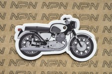 Honda Cb77 Black Super Hawk Motorcycle Decal Die Cut Sticker Honda Cb77 Black Super Hawk Motorcycle Decal Die Cut Sticker