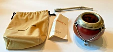 Patagonia Yerba Mate Gord with Bombilla made in Argentina
