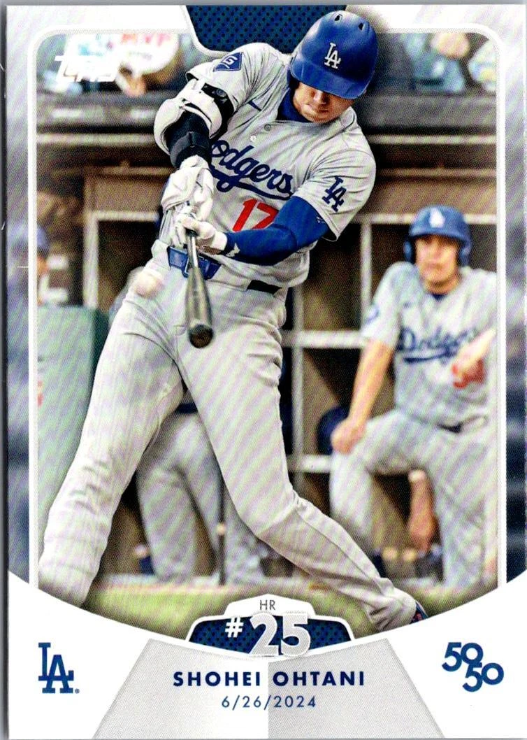 2024 Topps 50/50: Shohei Ohtani - Shohei Ohtani #41 for sale | eBay