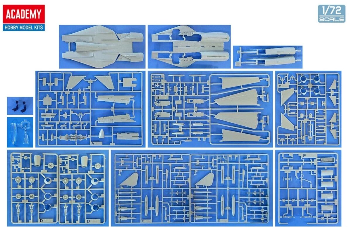 Academy AC12590 1/72 F-14D Super Tomcat `VF-2 Bounty Hunters Academy AC12590 1/72 F-14D Super Tomcat `VF-2 Bounty Hunters