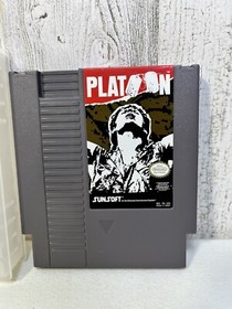 NES Platoon (Nintendo Entertainment System  NES) Cartridge & Case! TESTED - VGC