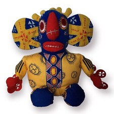 Disney Bean Bag Plush Lion King Broadway Trickster African Stuffed Doll Tribal
