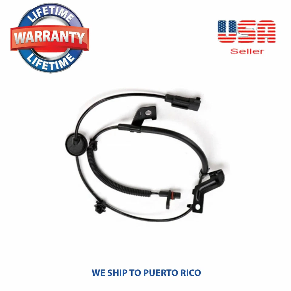 Sensor de velocidad de rueda ABS + CONECTOR trasero izquierdo para tracción delantera Dodge Caliber Jeep Compase  Foto 2 de 4