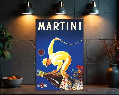 Vintage MARTINI Whip Rider Hevy Metal Sign – XXL (60x40 cm) | eBay