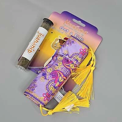 SMARTER PAW Meowijuana Organic Catnip Toy Get a Ride Magic Carpet Cat Toy (New)