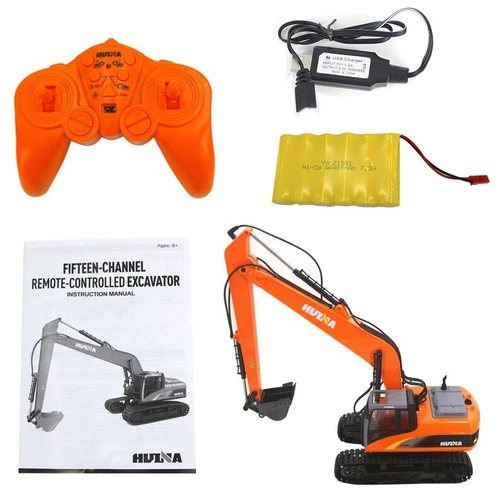 Huina RC Digger 1/14 Scale Remote Controlled Excavator with Longer Extended Arm - Picture 16 of 22
