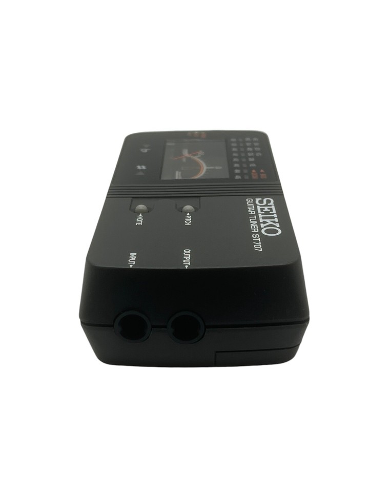 Seiko St707 Guitar Tuner 9 Volt Powered Good Condition Fully Tested eBay