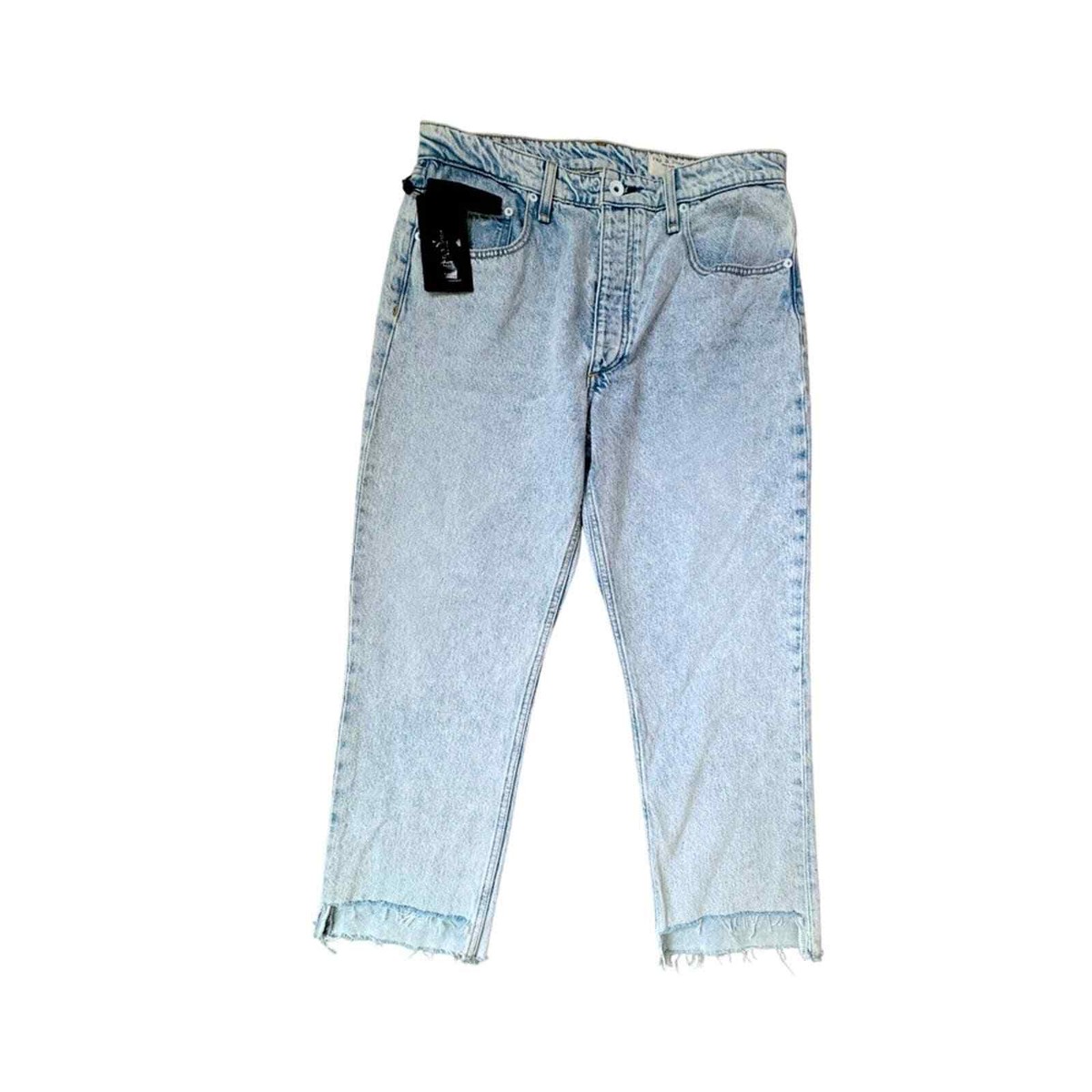 cropped cigarette jeans $148 Pistola Women's Blue High Rise Denim Pants Size 29 Glamor up your jean game once these hit your closet Quinn High Waist Cargo Cigarette