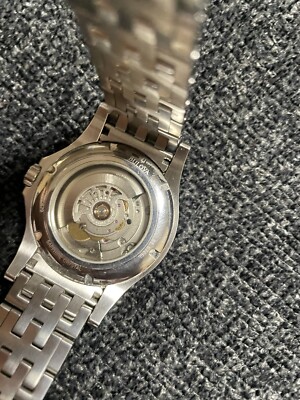 Bulova Accutron Men's 26A09 Gemini Automatic Skeleton Window Watch