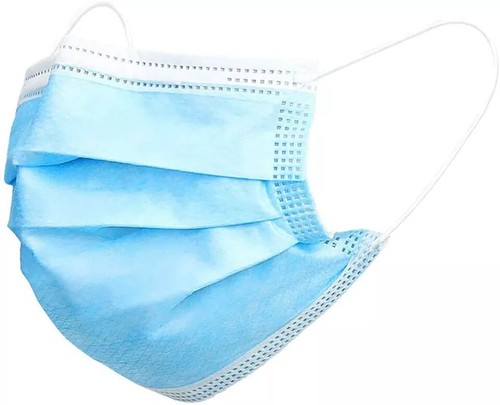 50pcs Kids Disposable Face Mask 3Ply Blue Toddler Child Boys Girl Youth - Picture 7 of 47
