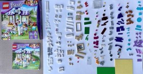 Lego Friends 41124 Puppy Daycare Complete Building, Box, Manual, Figures RETIRED