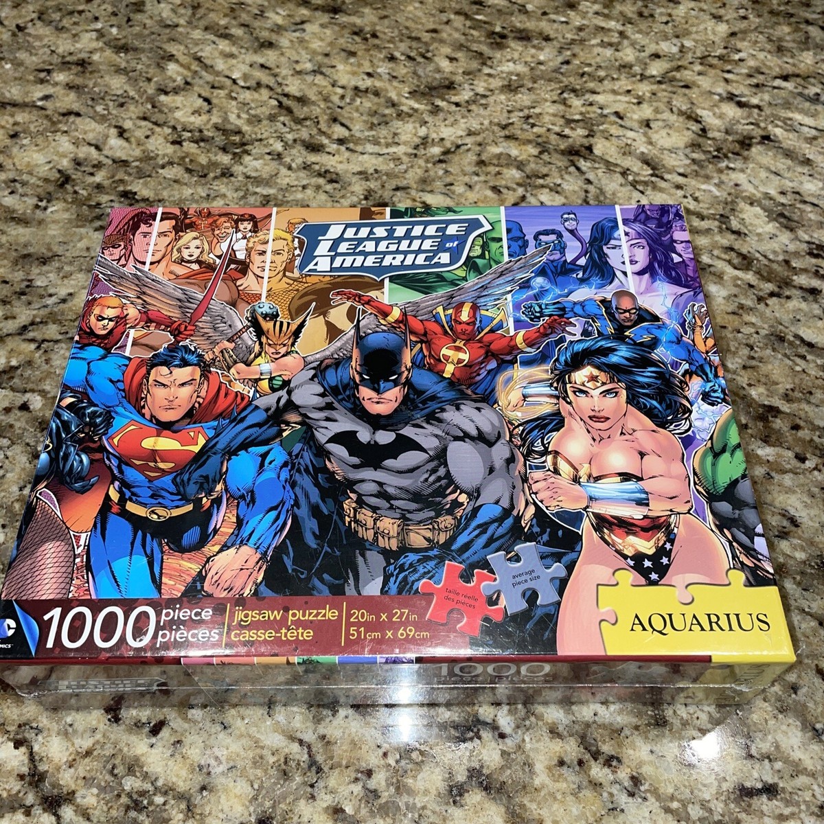 DC Justice League of America 1000 Piece Jigsaw Puzzle - Aquarius